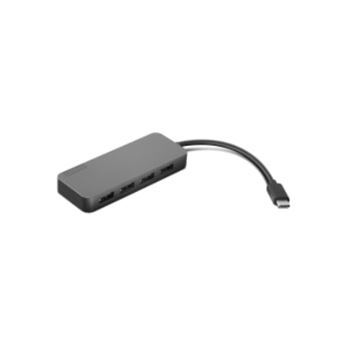 Hub USB-C 4 en 1 vers 4 USB-A Lenovo Gris