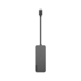 Hub USB-C 4 en 1 vers 4 USB-A Lenovo Gris