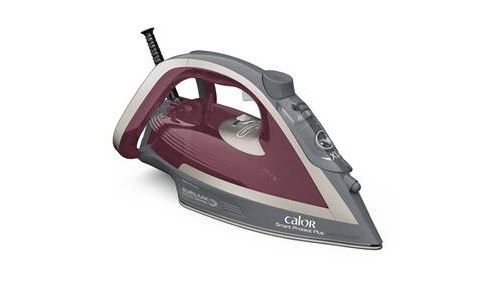 Calor Smart Protect Plus FV6870 - Stoomstrijkijzer - zoolplaat: Durilium Airglide - 2800 W - zwart/paars