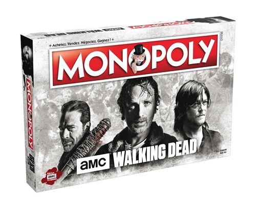 Jeu de société Monopoly The Walking Dead Série télé Winning Moves
