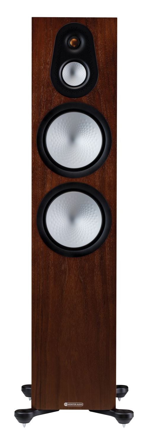 Enceinte colonne Monitor Audio Silver 500 7G Noyer Vendue à l'unité