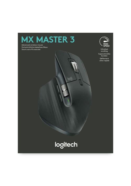 Souris sans fil silencieuse Logitech MX Master 3 Noir - Souris