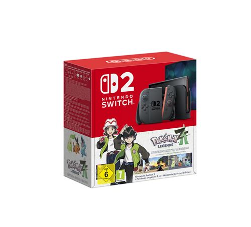 Console Nintendo Switch 2 • & + Légendes Pokémon: Z A Code