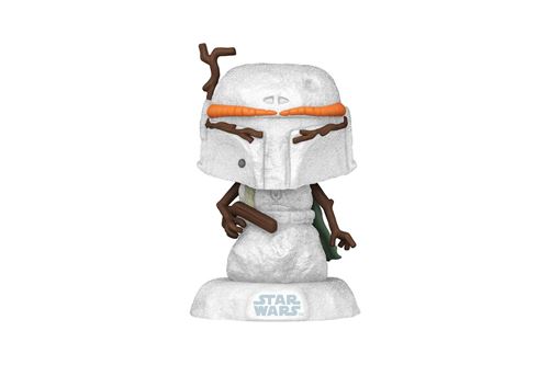 Figurine Funko Pop Star Wars Holiday Boba Fett Snowman