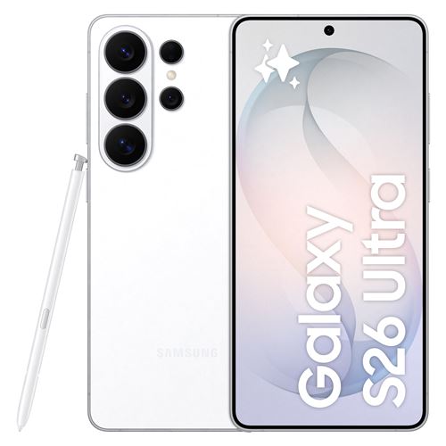 Samsung Galaxy S26 Ultra 256 Go Blanc - vue 4