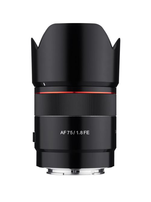 Objectif Hybride Samyang AF 75 mm f/1.8 – Pour Sony FE, Focale Fixe
