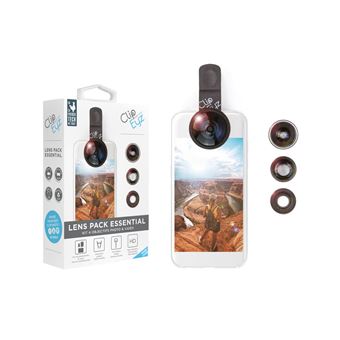 Objectif Macro 20x 4BLANC Pour Smartphone - Kit Complet Avec Pince, Idéal Pour Vidéo Et Photo De Près