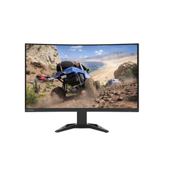 Ecran PC LED Lenovo G32qc-30 66F2GAC1EU 31.5" incurvé QHD Noir corbeau