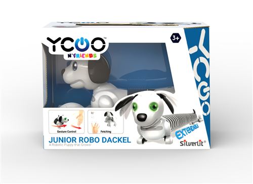Robot chien interactif Silverlit Ycoo Robo Dackel Junior 25 cm