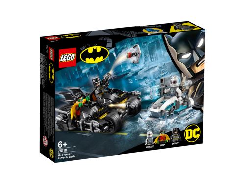 LEGO® DC Comics Super Heroes 76118 Mr. Freeze™ contre le Batcycle