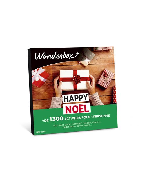 Coffret Cadeau Wonderbox Happy Noel Coffret Cadeau Achat Prix Fnac