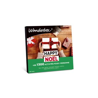 Coffret Cadeau Wonderbox Happy Noel Coffret Cadeau Achat Prix Fnac