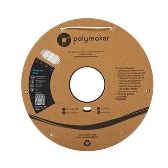 Filament Polymaker PolyLite PLA Blanc