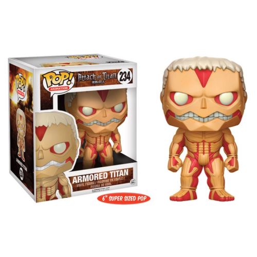 Figurine Funko Pop Attack on Titan Titan en armure 15 cm