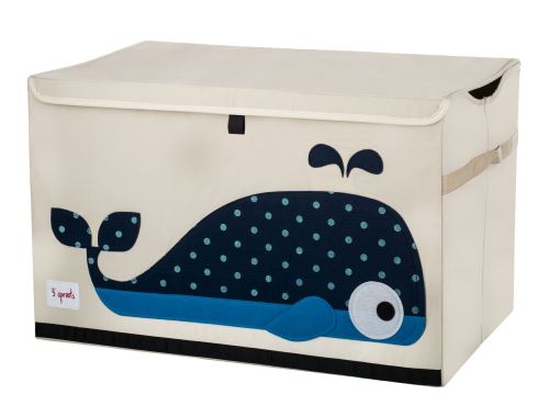 Coffre à jouets 3 Sprouts Baleine