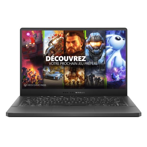 PC Ultra-Portable Asus ROG Zephyrus G14 GA401IV-112R 14 AMD Ryzen 9 32 Go RAM 1 To SSD Version Eclipse Gris AniMe Matrix Exclusivité