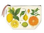 Trousse en toile LetterBox Citron 15 x 22 cm