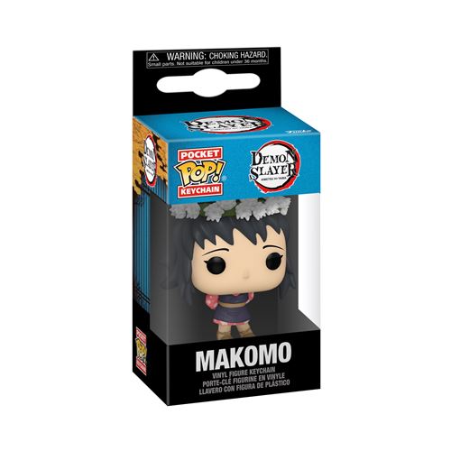 POP Keychain: Demon Slayer- Makomo (Flower Headdress)