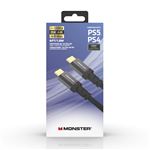 Monster Cable HDMI 2.1 Gaming UHD 8K 4K-144Hz pour PS5, XBOX 48 Gbps 1,80 m