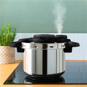 COCOTTE MINUTE SEB en inox 4,5 litres avec soupape et panier EUR 28,00 - FR