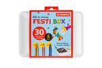 Boîte de coloriage Stabilo Festi’Box avec 30 pièces
