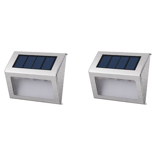 Pack de 2 Spots muraux solaires Lumisky Wally W8 LED