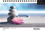 Calendrier de bureau Aquarupella Zen 2021 30 x 30 cm