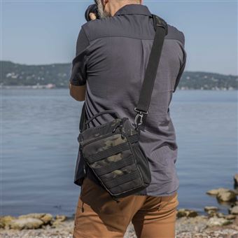 Sac d'épaule Tenba Axis v2 4L MultiCam Noir et Vert