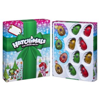 Pack de 12 figurines Hatchimals de Noël