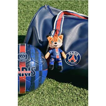 Doudou Lynx PSG Officiel - Peluche Mascotte Paris Saint Germain - 35cm - Collection Officielle