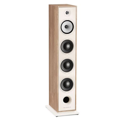 Enceinte Colonne Triangle Borea Br09 Chêne Clair Vendue À L’Unité