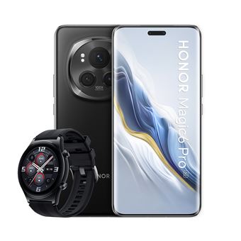 Smartphone Honor Magic6 Pro Noir + Montre Connectée Watch GS3 Noire