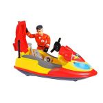 Jet Ski Simba Juno avec Figurine Elvis Sam le Pompier