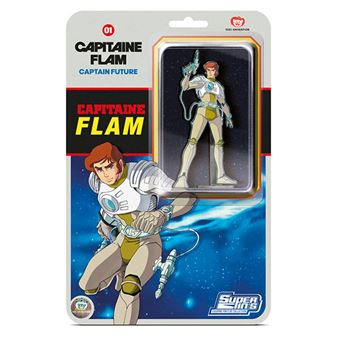 Figurine SP Collection Capitaine Flam Pin's Blister Card Curtis Newton 10,5 cm