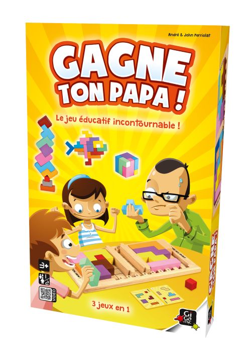 Jeu De Société Gagne Ton Papa Gigamic La Boite - vue 2