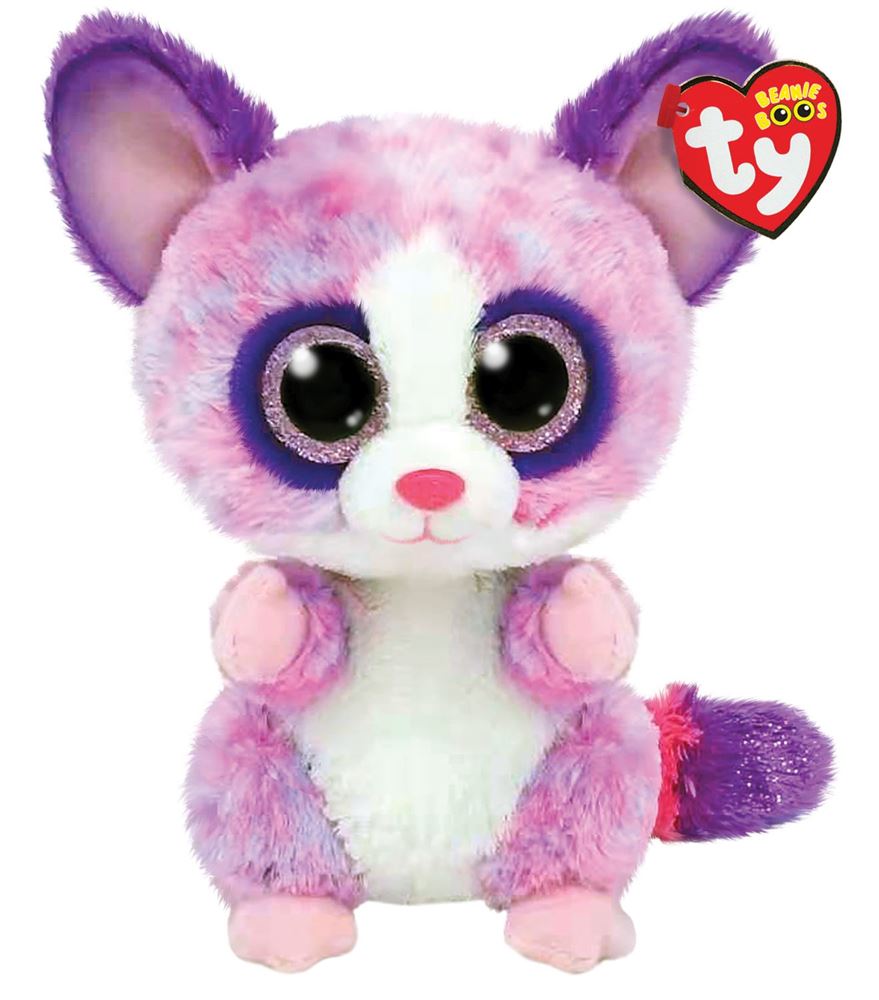 Peluche TY - Peluche 24 cm - Binky le galagos