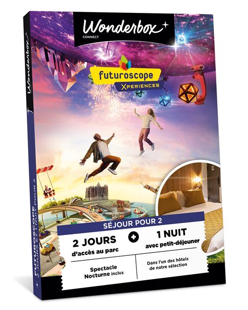 Coffret cadeau Tick’nBox Futuroscope Séjour