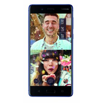 Smartphone Nokia 8 128 Go Bleu Trempé - 1
