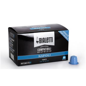Pack de 100 Capsules Bialetti Napoli Compatibles Nespresso