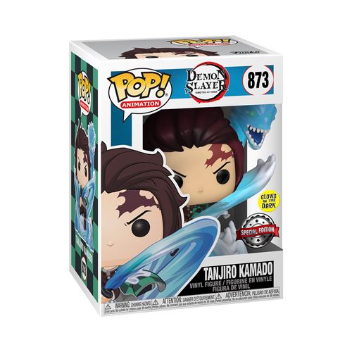 Funko Unisex Marron Figurine Pop Demon Slayer Kimetsu No Yaiba Tanjiro Kamado Exclusive - Image 4