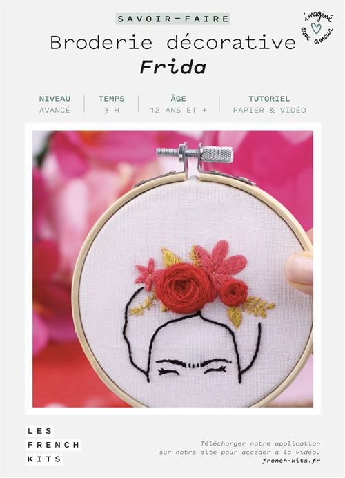 Kit créatif French kits Broderie Savoir-faire Frida