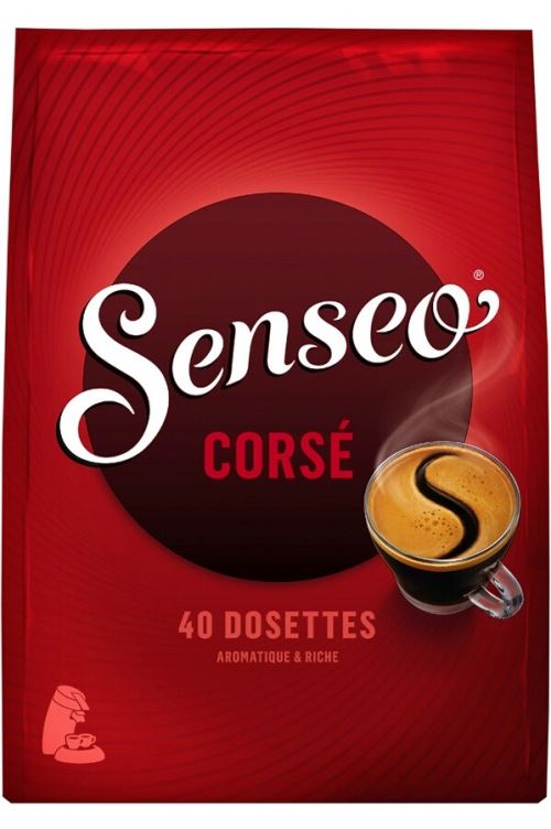 Pack de 40 dosettes Senseo Expresso Corsé