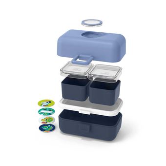 Bento des enfants Monbento Trésor Bleu Infinity