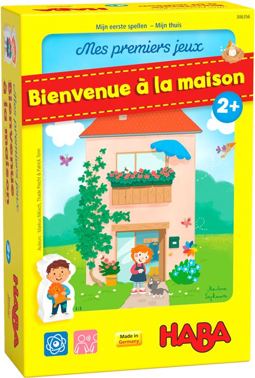 Jeu découverte Haba Mes premiers jeux Bienvenue à la maison