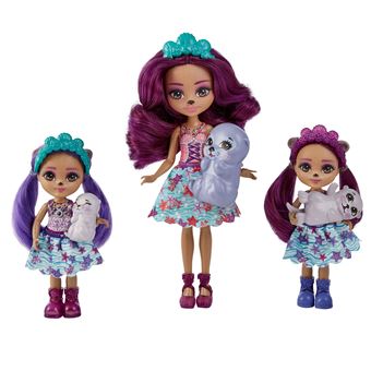 Poupée Enchantimals Famille Loutre et accessoires