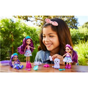 5€27 sur Poupée Enchantimals Famille Loutre et accessoires - Poupée - Achat  & prix