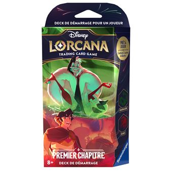 Carte à collectionner Ravensburger Disney Lorcana Starter Emeraude Rubis