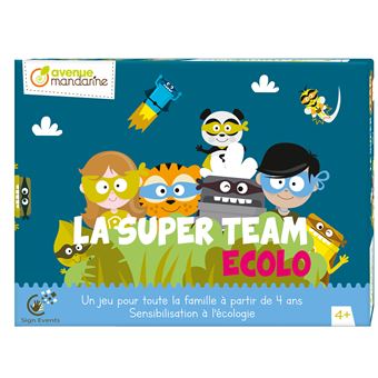 Jeu de plateau Avenue Mandarine Team Ecolo