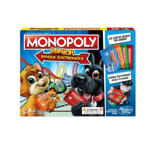 Jeu De Societe Hasbro Monopoly Junior Electronique Jeu Classique Fnac Ch