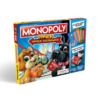Jeu de société Hasbro Monopoly Junior Electronique - Jeux